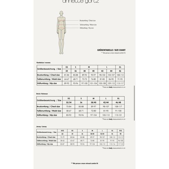 Annette Gortz Linda Oversized Boxy Lagenlook Minimalist Ramie Blouse - 40/Medium - Picture 12 of 13